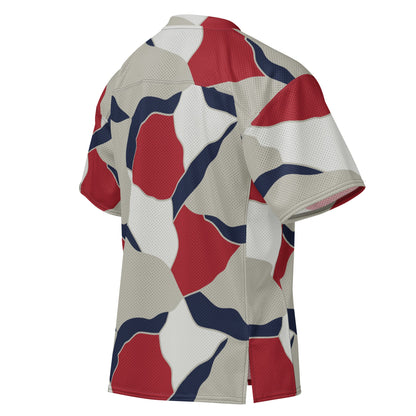 American Patriot Turtle Shell CAMO Unisex Football Jersey
