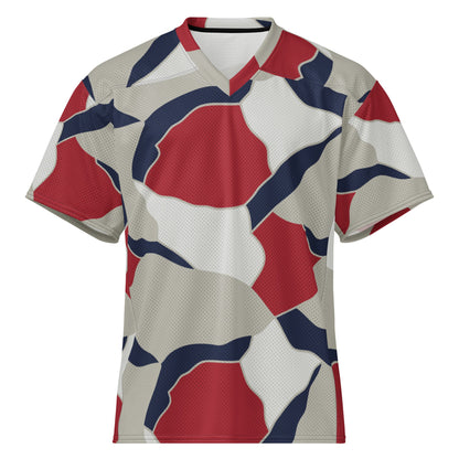 American Patriot Turtle Shell CAMO Unisex Football Jersey - 2XS