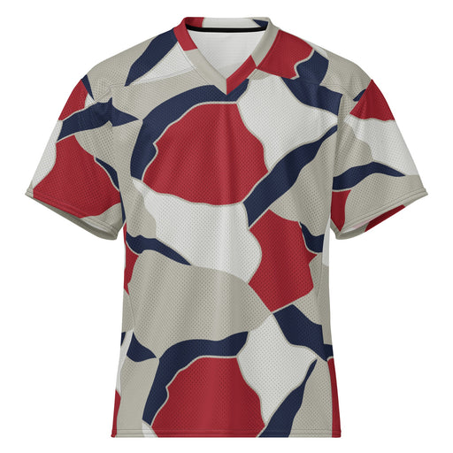 Turtle Shell Patriot CAMO Unisex American Football Jersey - 2XS