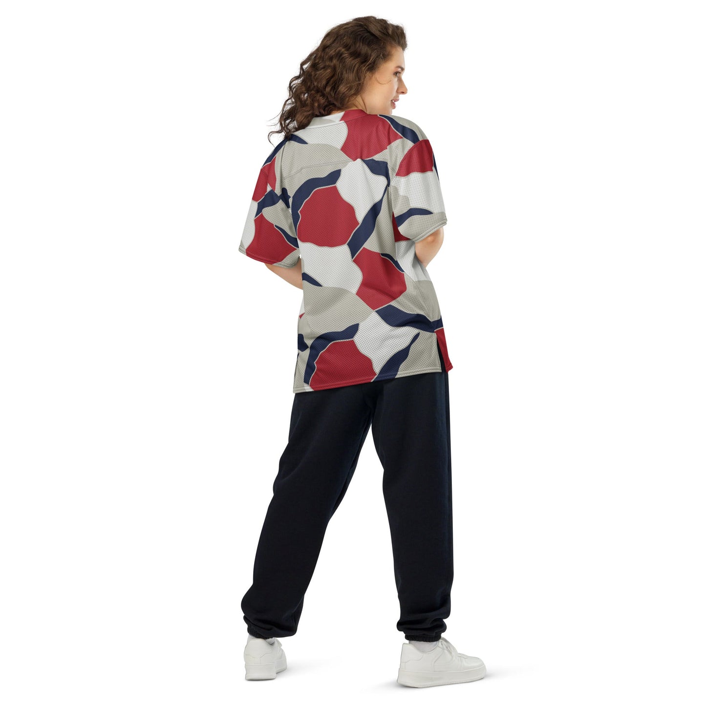 American Patriot Turtle Shell CAMO Unisex Football Jersey