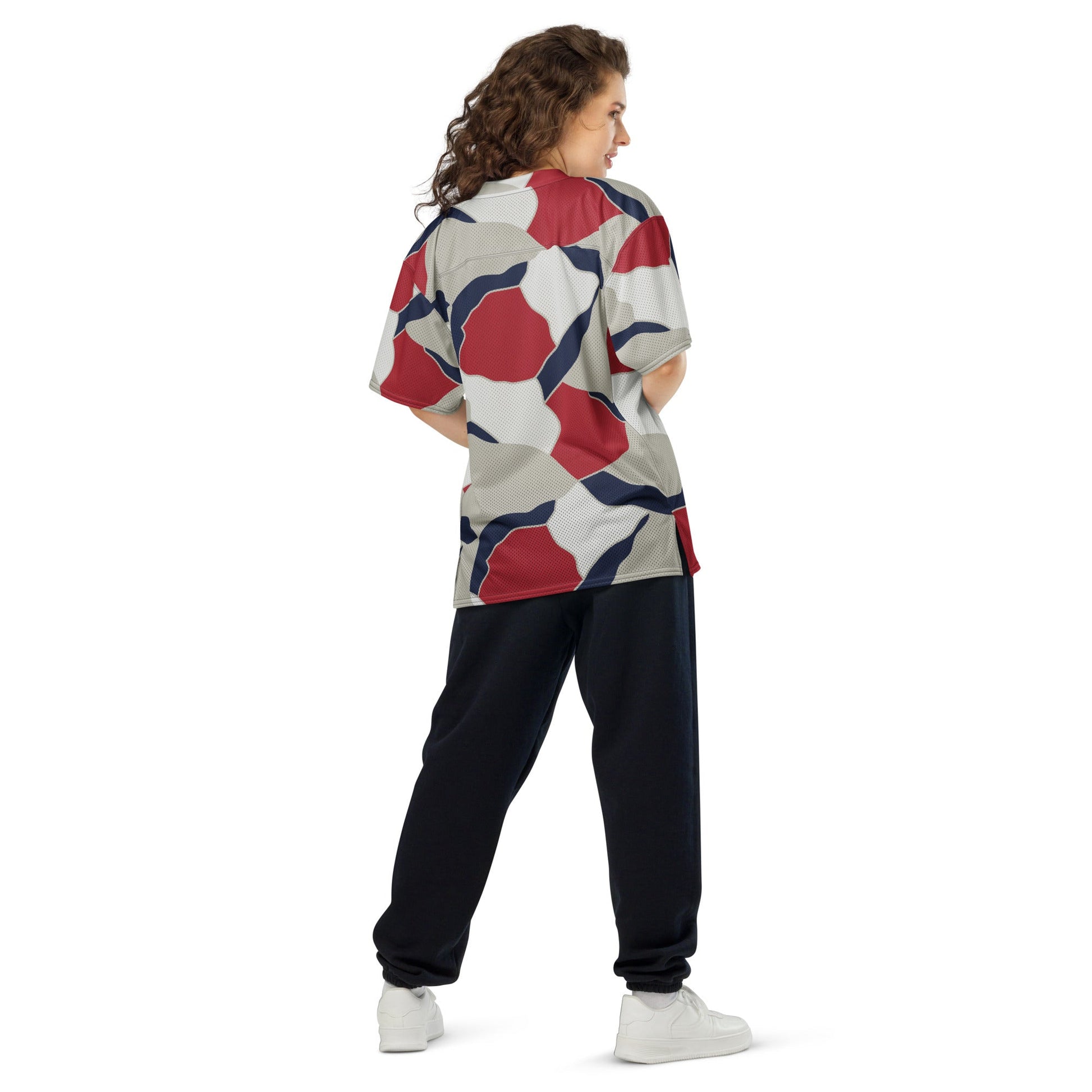American Patriot Turtle Shell CAMO Unisex Football Jersey