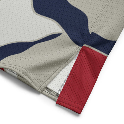 American Patriot Turtle Shell CAMO Unisex Football Jersey