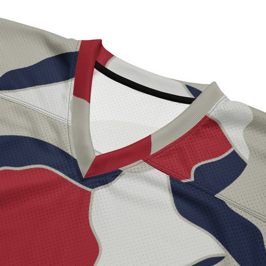 American Patriot Turtle Shell CAMO Unisex Football Jersey