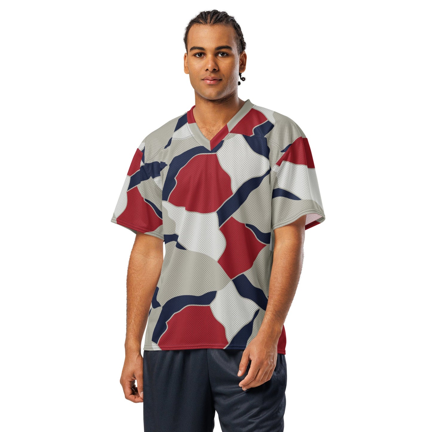 American Patriot Turtle Shell CAMO Unisex Football Jersey
