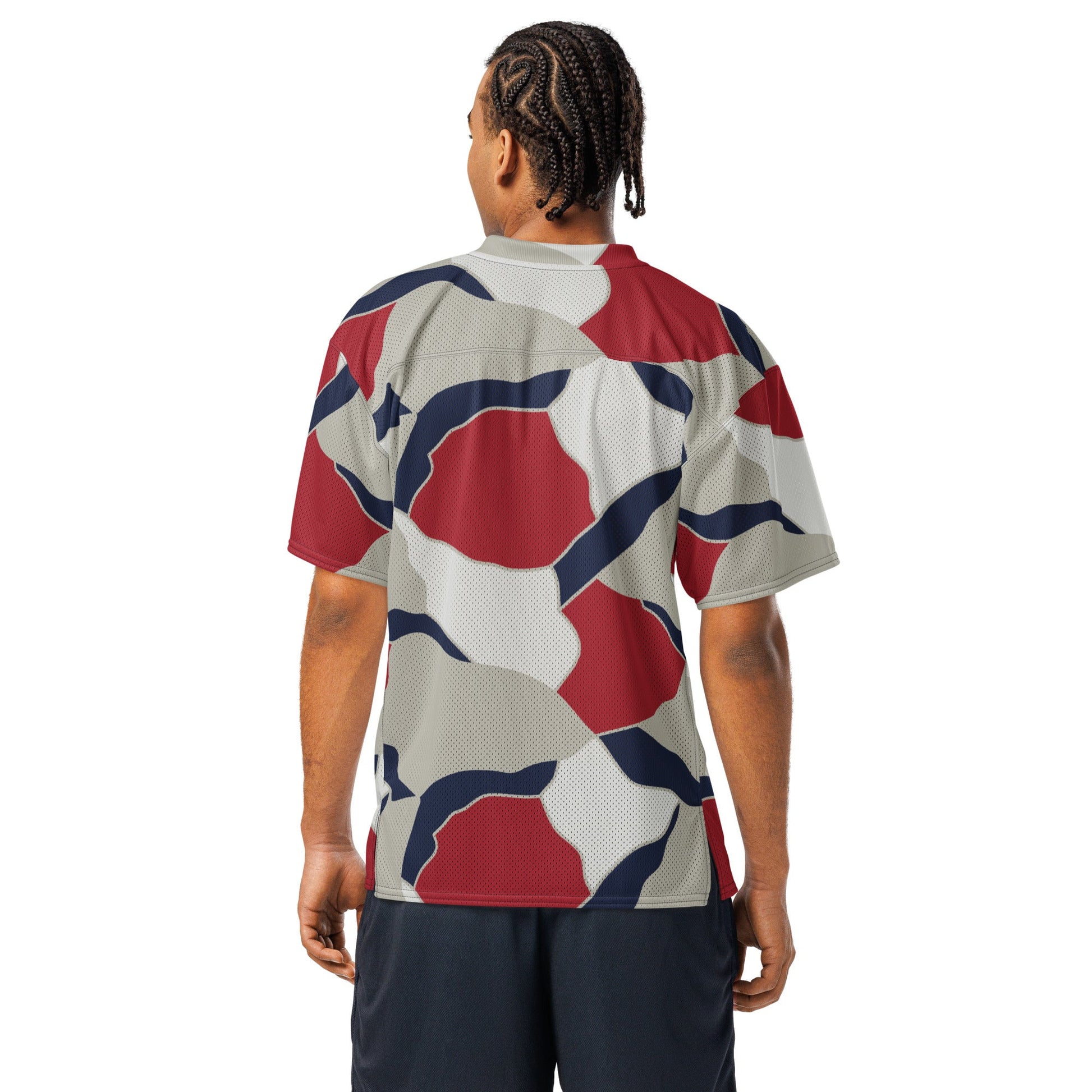 American Patriot Turtle Shell CAMO Unisex Football Jersey
