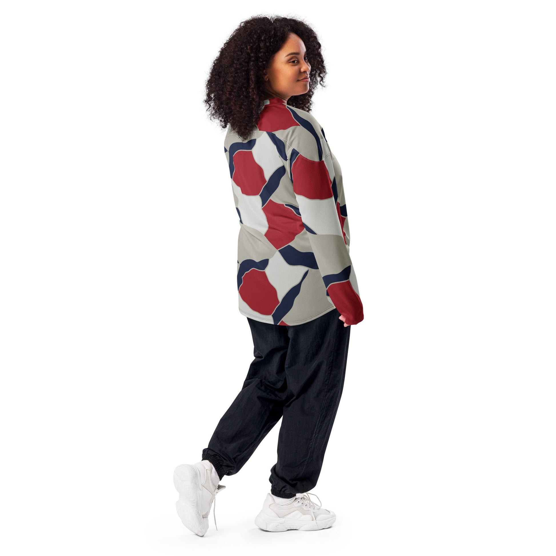 American Patriot Turtle Shell CAMO Unisex Hockey Fan Jersey