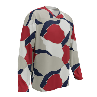 American Patriot Turtle Shell CAMO Unisex Hockey Fan Jersey
