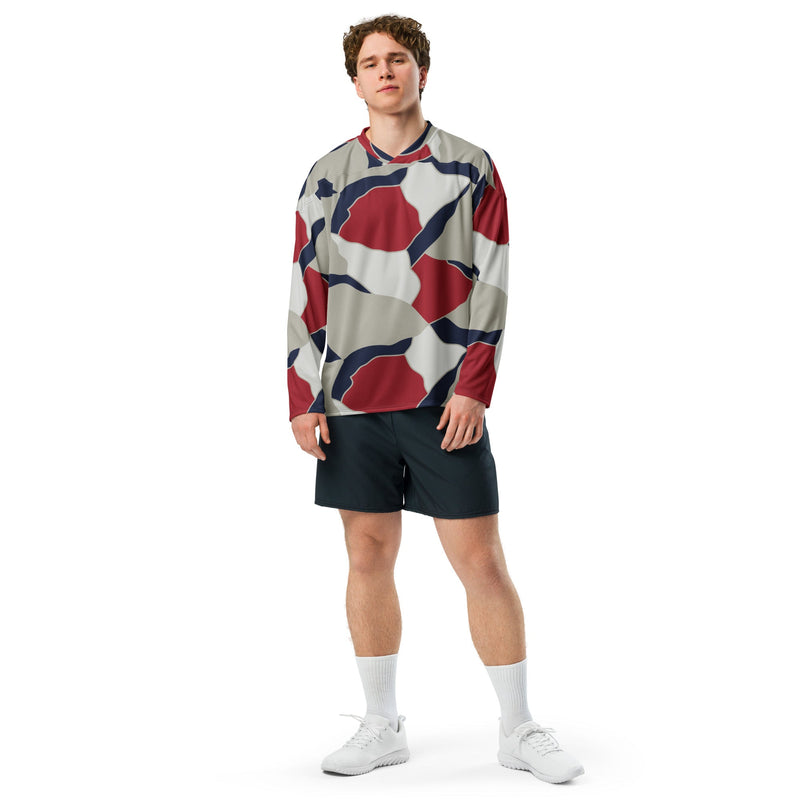 Turtle Shell Patriot CAMO Unisex Hockey Fan Jersey