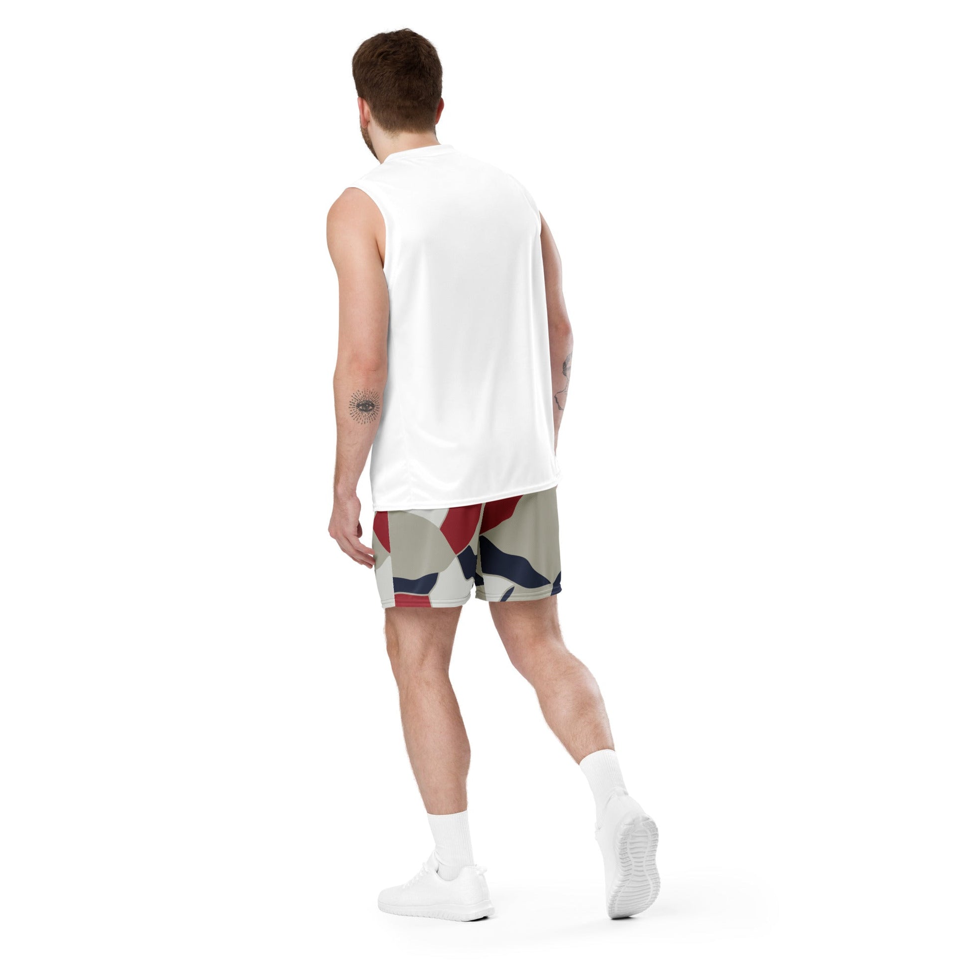American Patriot Turtle Shell CAMO Unisex Mesh Shorts