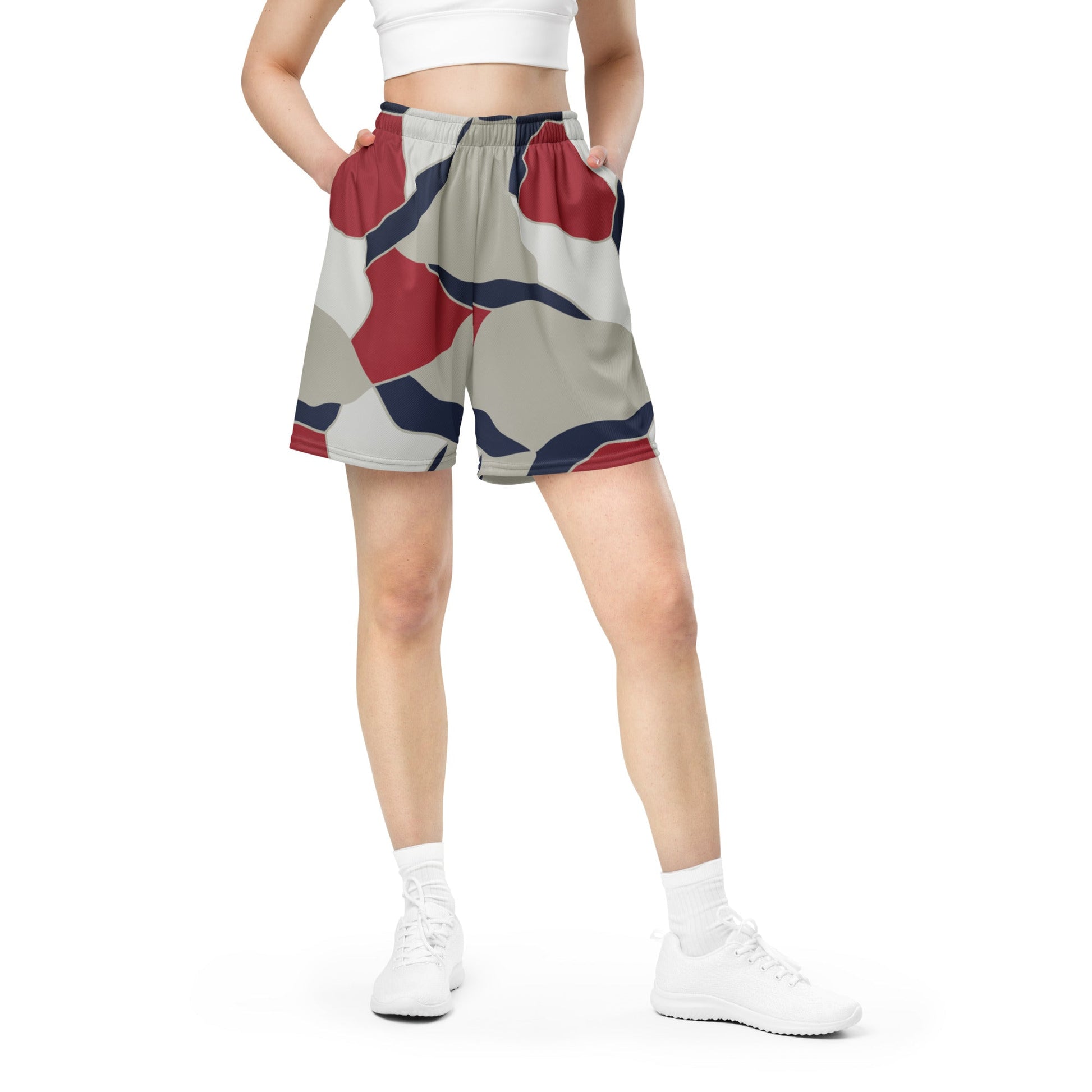 American Patriot Turtle Shell CAMO Unisex Mesh Shorts