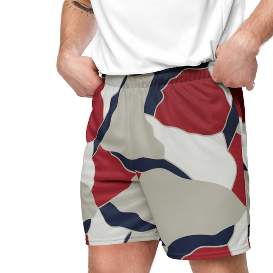 American Patriot Turtle Shell CAMO Unisex Mesh Shorts