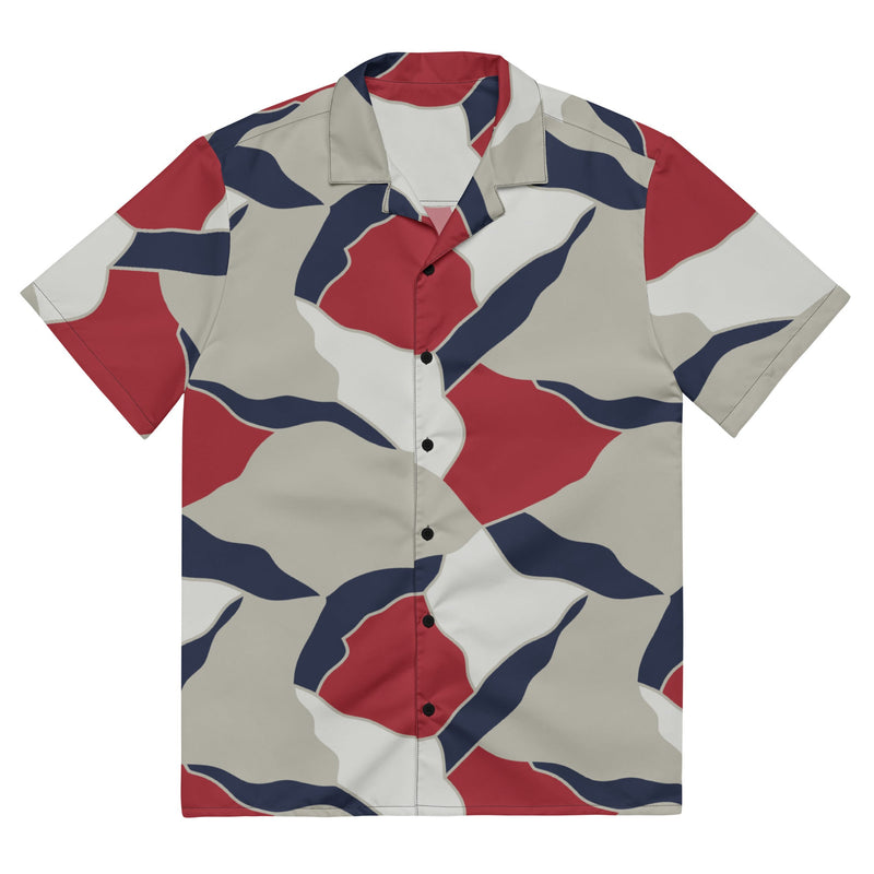 Turtle Shell Patriot CAMO Unisex Short-Sleeve Button Shirt