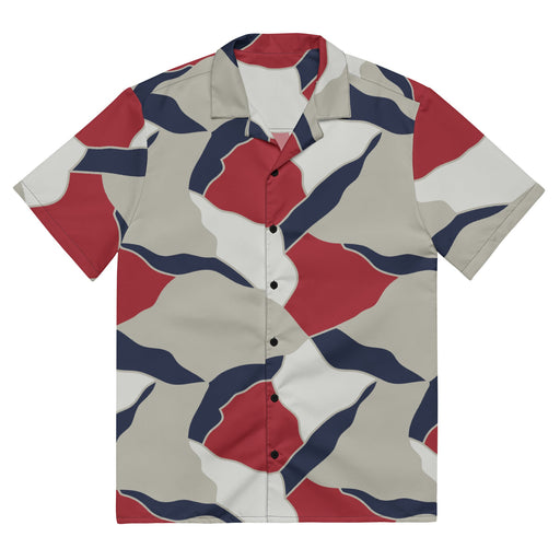 Turtle Shell Patriot CAMO Unisex Short-Sleeve Button Shirt - Button-Up