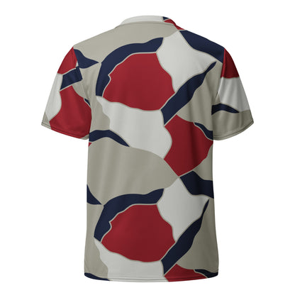 American Patriot Turtle Shell CAMO Unisex Sports Jersey