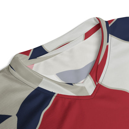 American Patriot Turtle Shell CAMO Unisex Sports Jersey