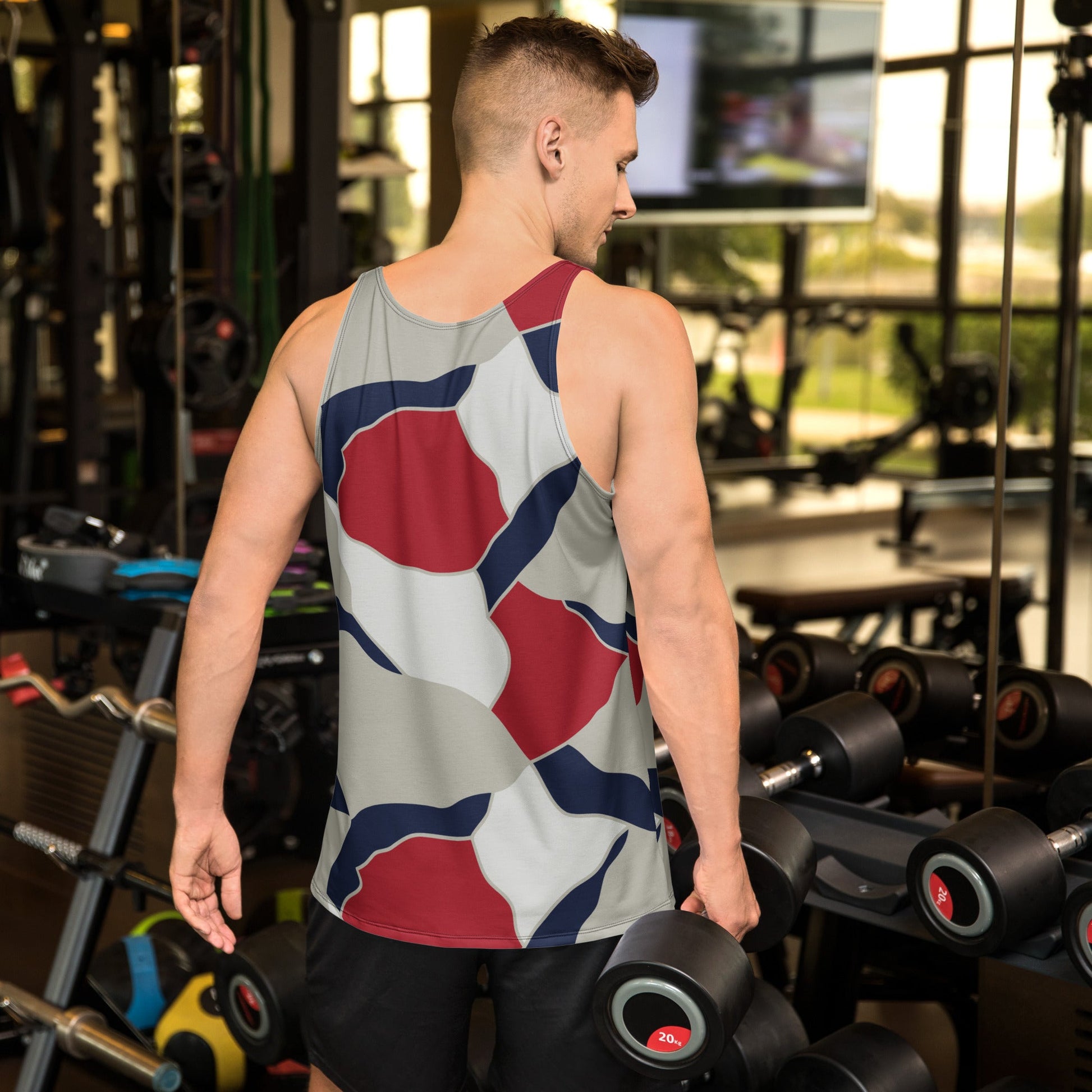 American Patriot Turtle Shell CAMO Unisex Tank Top
