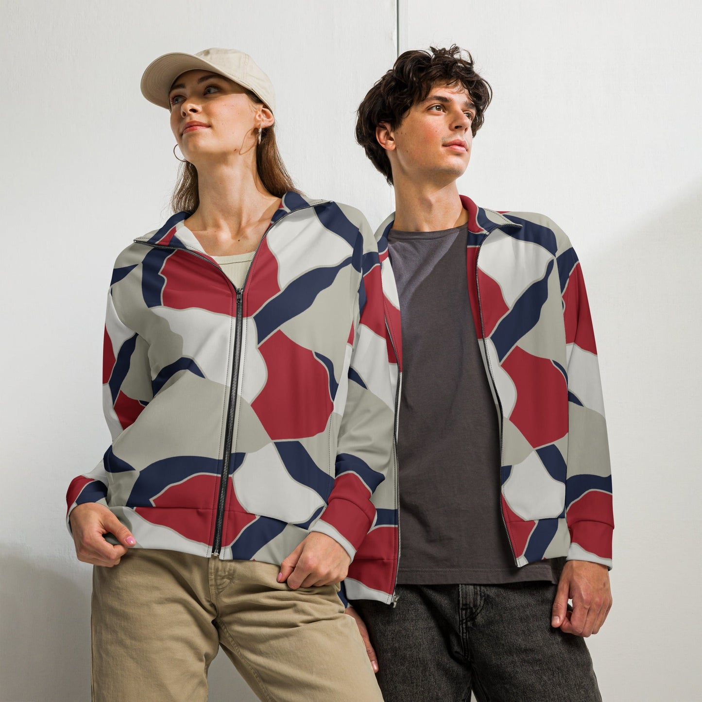 American Patriot Turtle Shell CAMO Unisex Track Jacket - 2XS