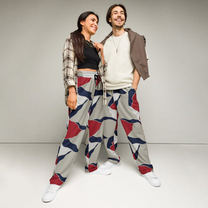 American Patriot Turtle Shell CAMO Unisex Wide-Leg Joggers - 2XS