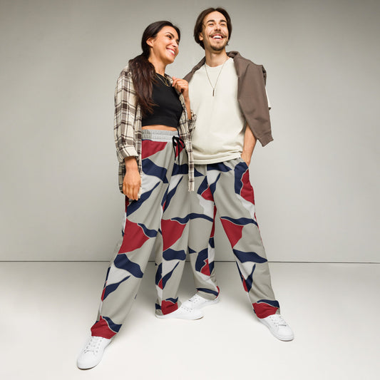American Patriot Turtle Shell CAMO Unisex Wide-Leg Joggers - 2XS