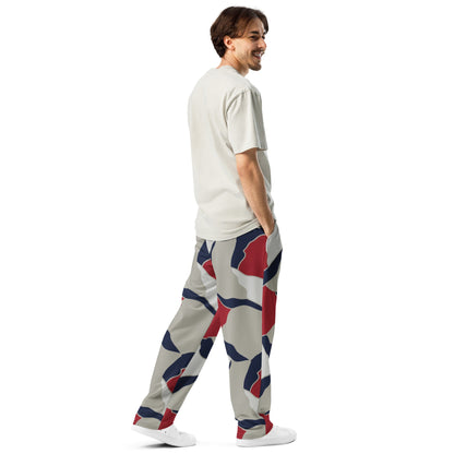 American Patriot Turtle Shell CAMO Unisex Wide-Leg Joggers