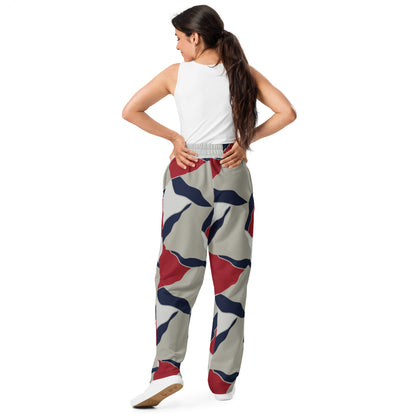 American Patriot Turtle Shell CAMO Unisex Wide-Leg Joggers