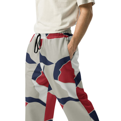 American Patriot Turtle Shell CAMO Unisex Wide-Leg Joggers