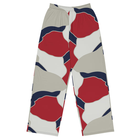 American Patriot Turtle Shell CAMO Unisex Wide-Leg Leisure Pants - 2XS