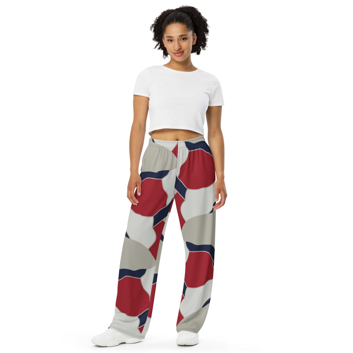 American Patriot Turtle Shell CAMO Unisex Wide-Leg Leisure Pants