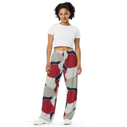 American Patriot Turtle Shell CAMO Unisex Wide-Leg Leisure Pants