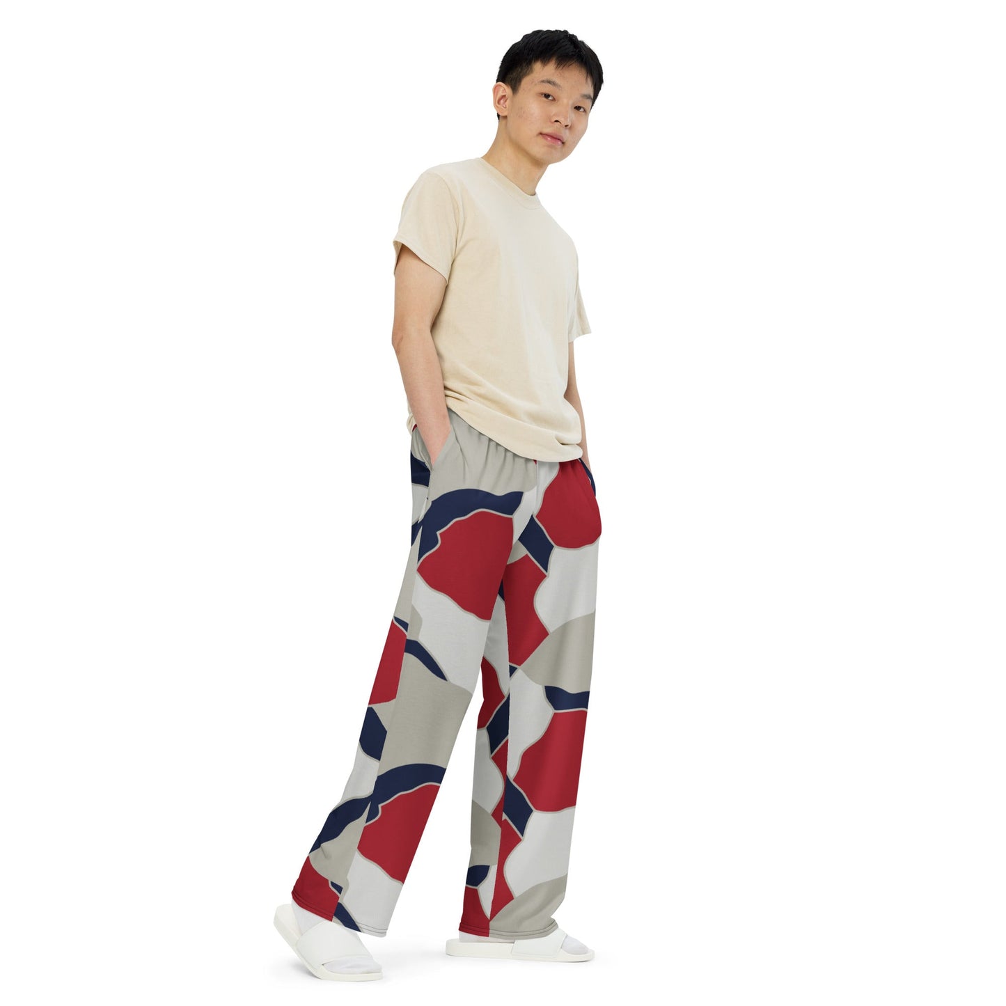 American Patriot Turtle Shell CAMO Unisex Wide-Leg Leisure Pants