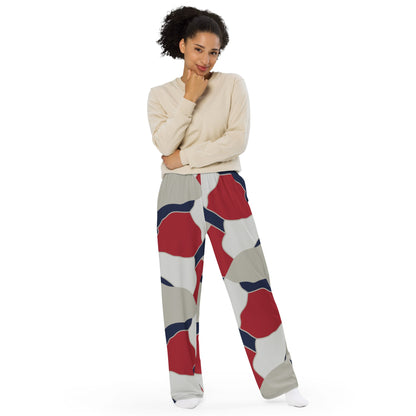 American Patriot Turtle Shell CAMO Unisex Wide-Leg Leisure Pants