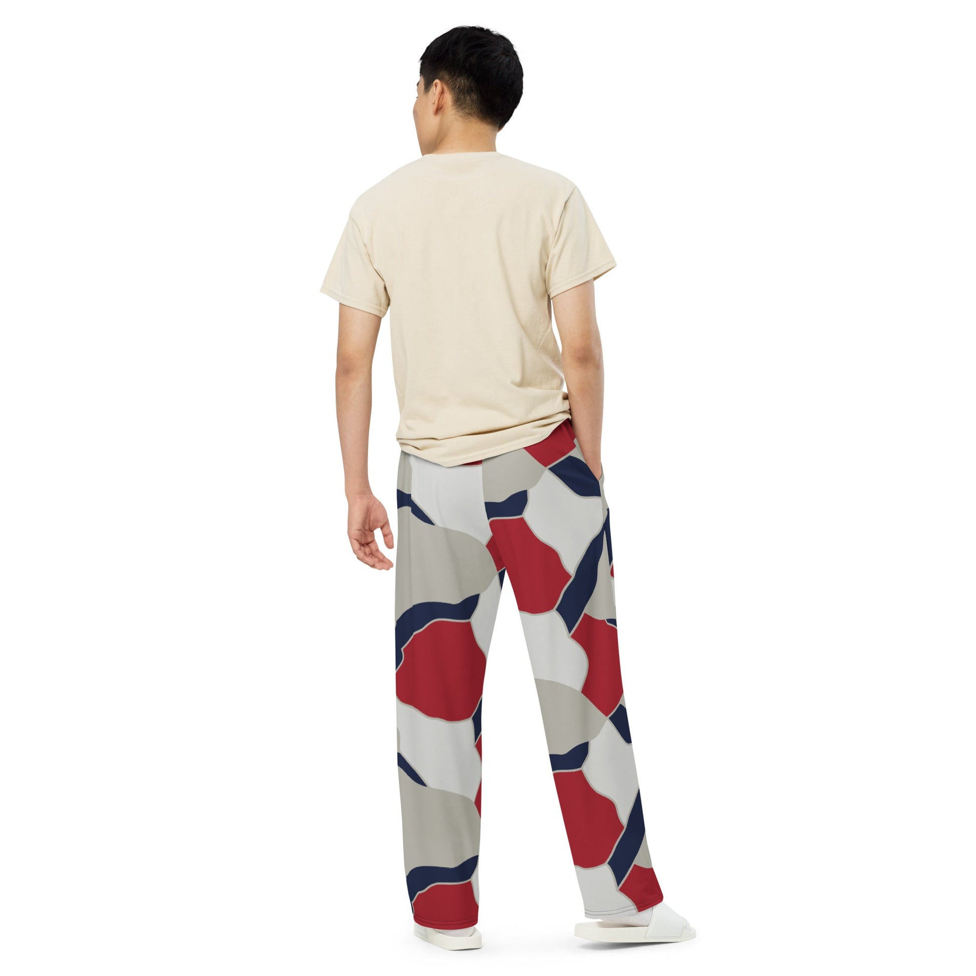 American Patriot Turtle Shell CAMO Unisex Wide-Leg Leisure Pants