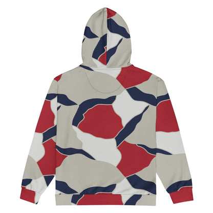 American Patriot Turtle Shell CAMO Unisex Zip Hoodie