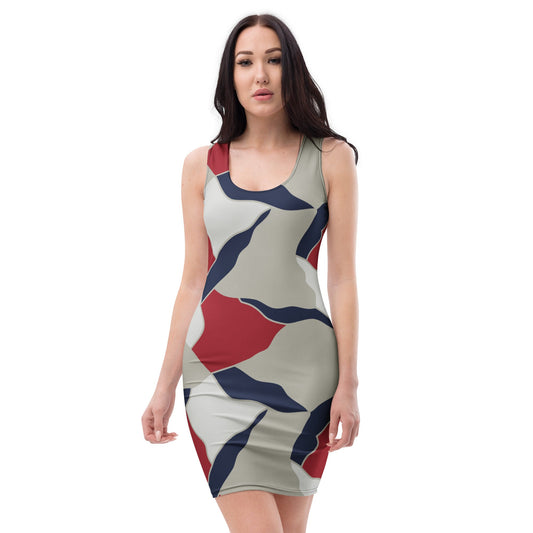 American Patriot Turtle Shell CAMO Womens Bodycon Dress - XS