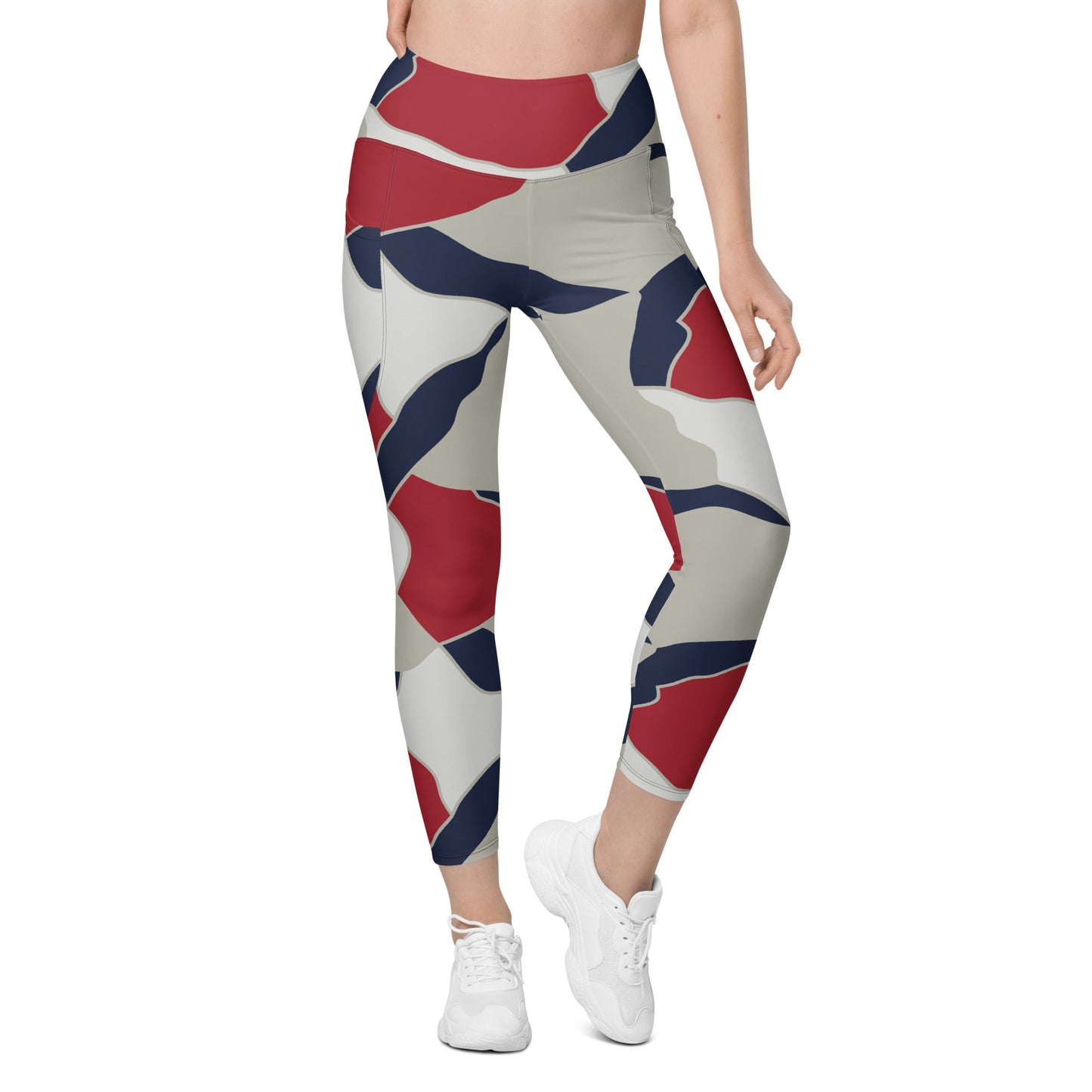 American Patriot Turtle Shell CAMO Womens Leggings with Pockets