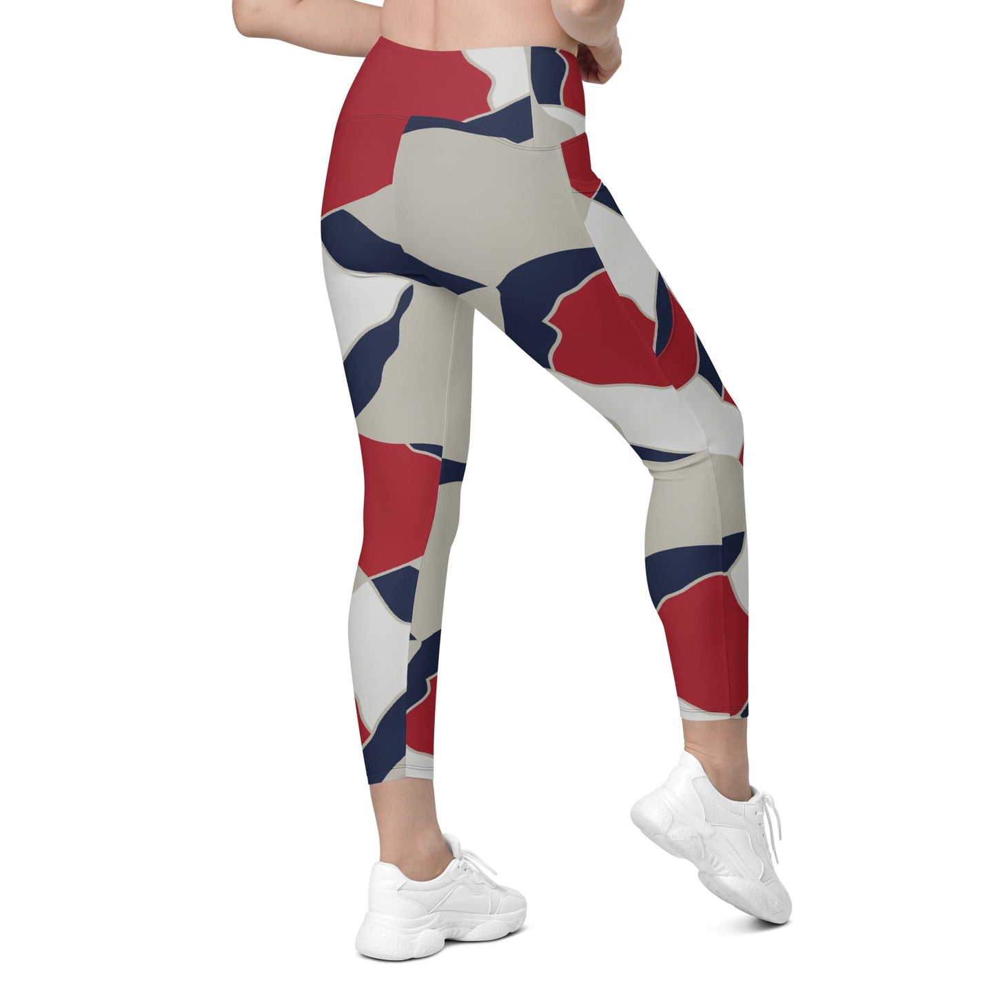 American Patriot Turtle Shell CAMO Womens Leggings with Pockets