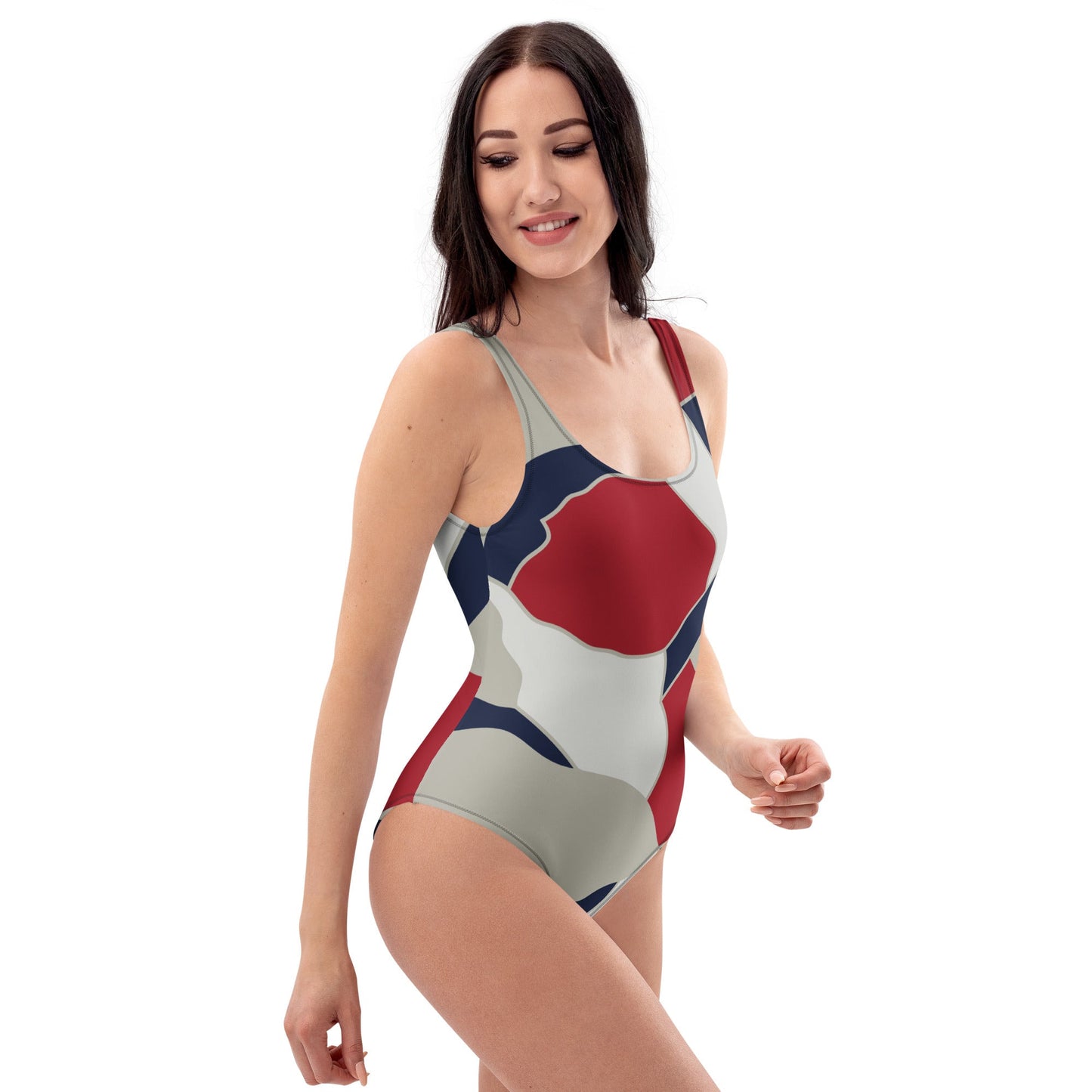American Patriot Turtle Shell CAMO Womens One-Piece Swimsuit