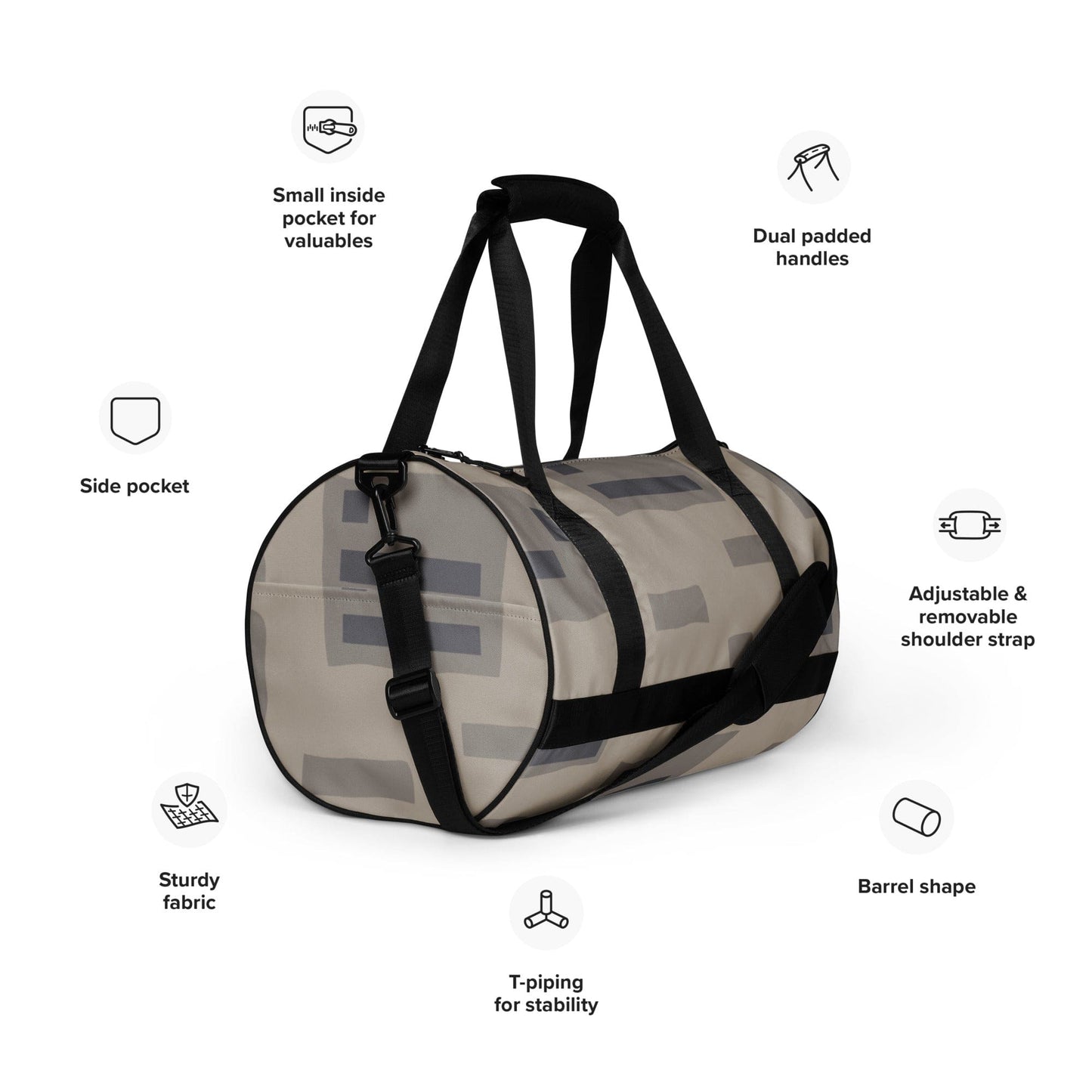 American T-Block Desert CAMO gym bag - Gym Bag