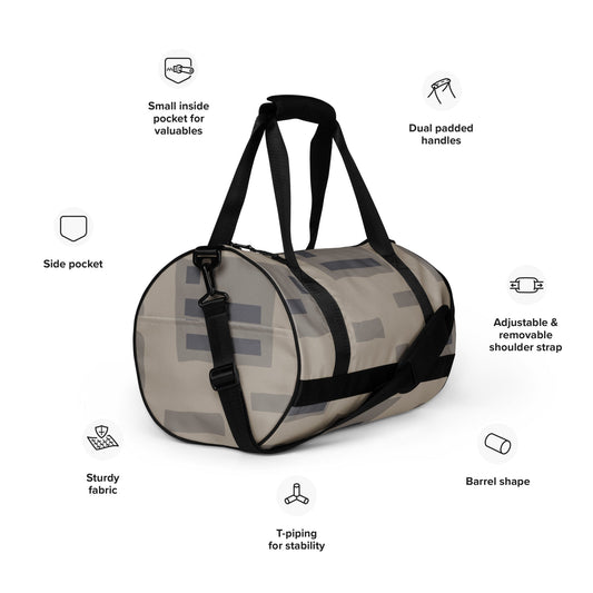 American T-Block Desert CAMO gym bag - Gym Bags