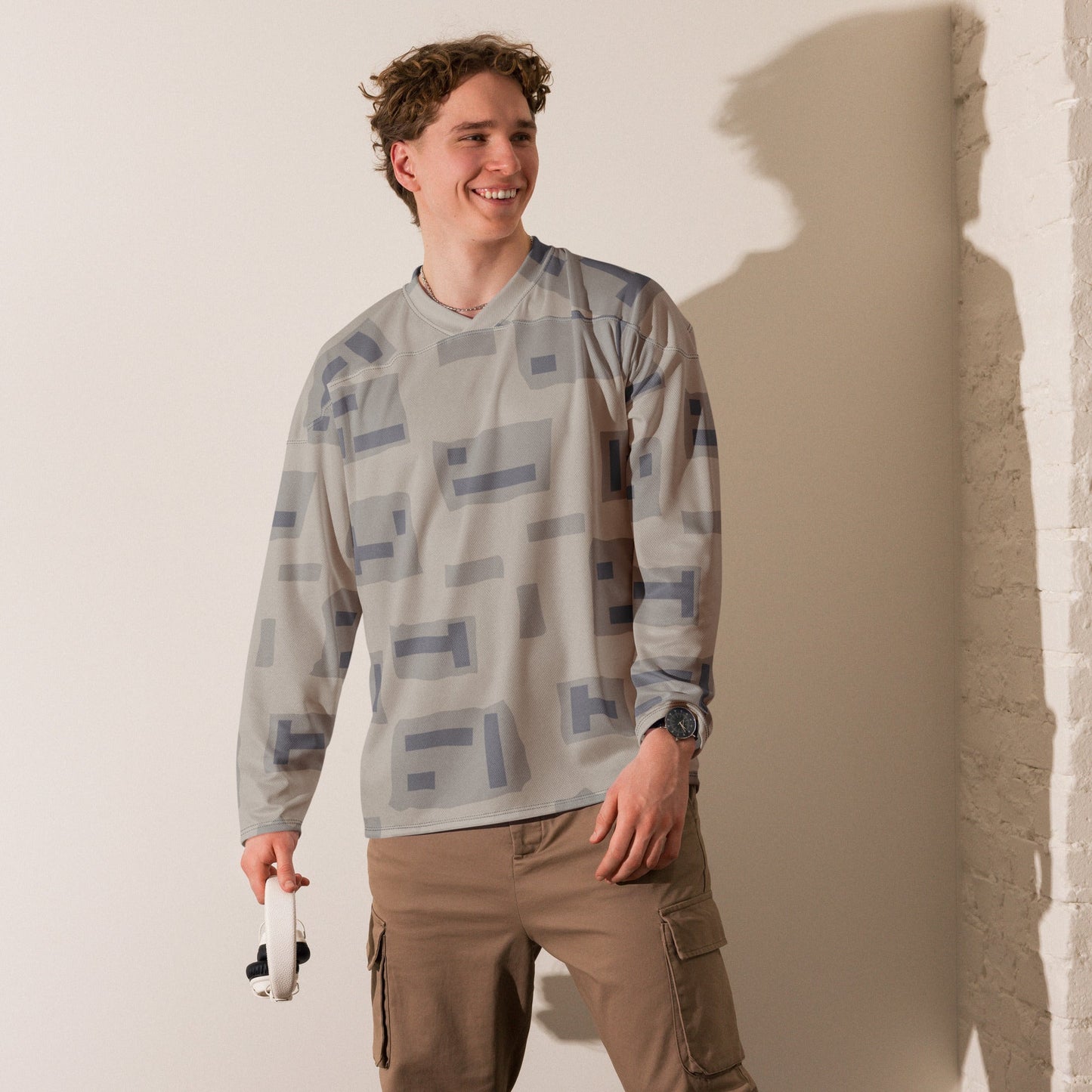 American T-Block Desert CAMO hockey fan jersey - Hockey Jerseys