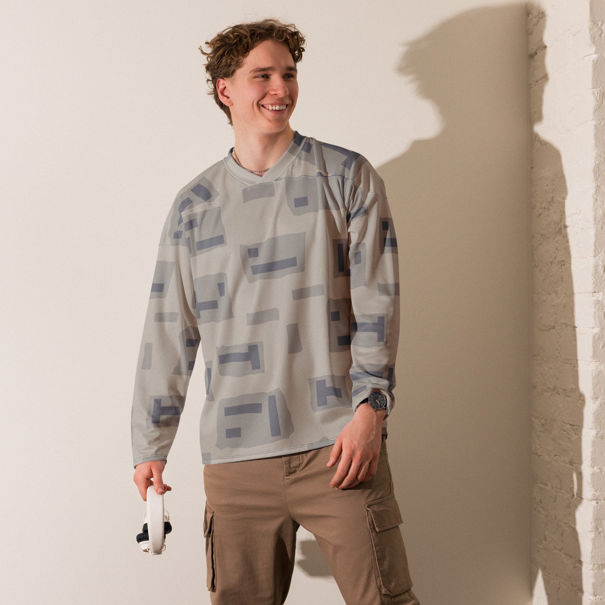 American T-Block Desert CAMO hockey fan jersey - Hockey Jerseys