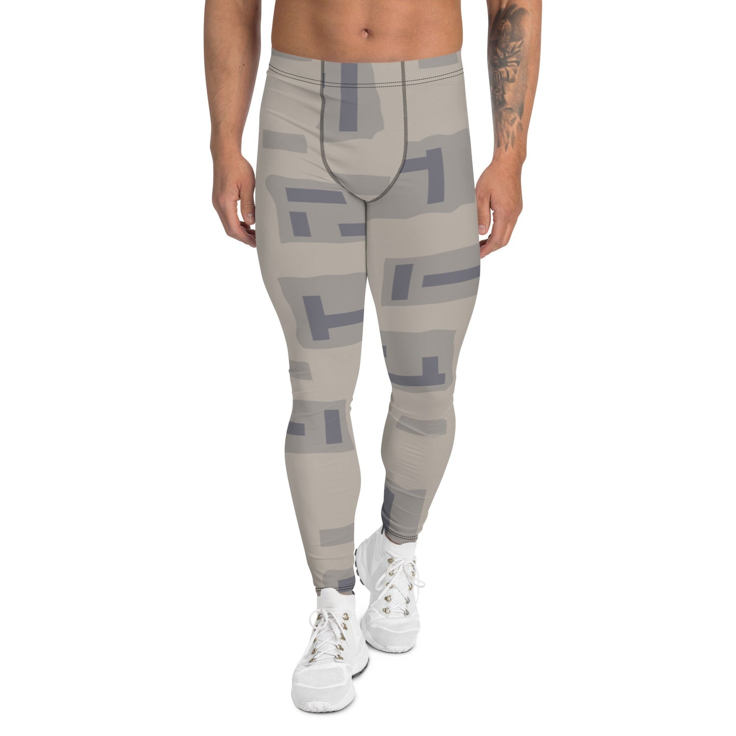 American T-Block Desert CAMO Mens Leggings - XS