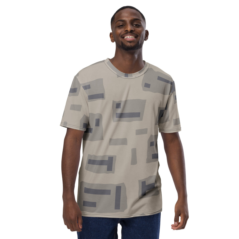 American T-Block Desert CAMO Men’s T-shirt - Mens T-Shirt