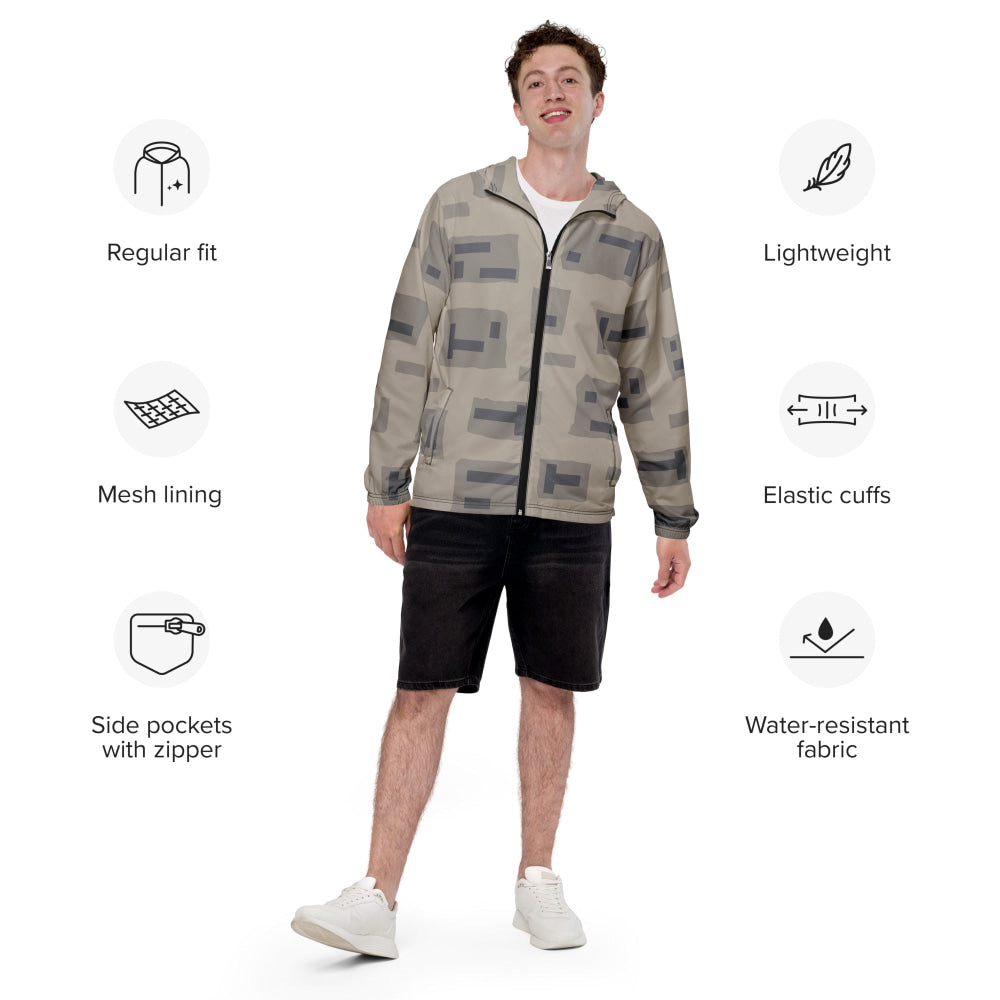 American T-Block Desert CAMO Men’s windbreaker - Mens Windbreaker