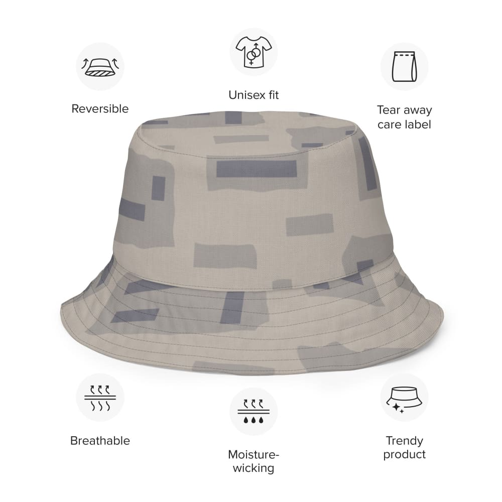 American T-Block Desert CAMO Reversible bucket hat
