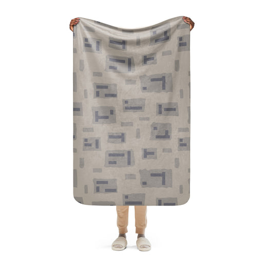 T-Block Desert CAMO Sherpa Blanket - 37″×57″