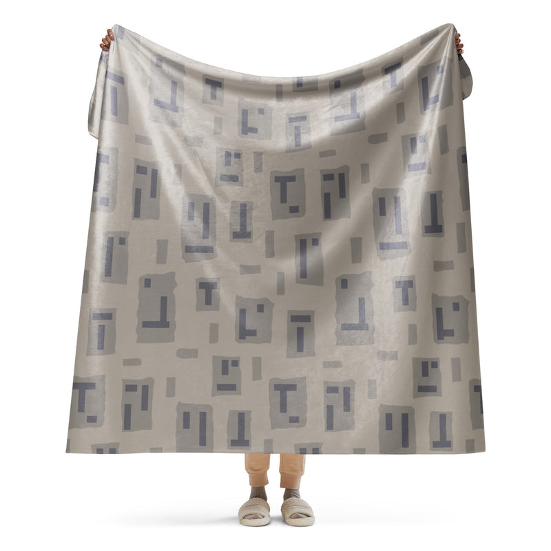 T-Block Desert CAMO Sherpa Blanket - 60″×80″