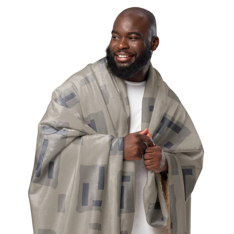 T-Block Desert CAMO Sherpa Blanket