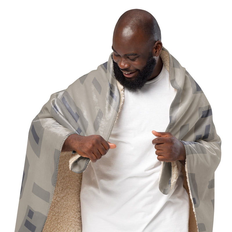 T-Block Desert CAMO Sherpa Blanket