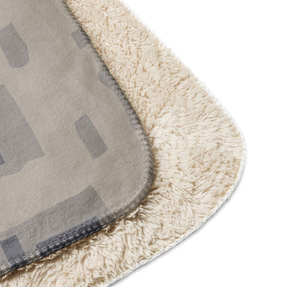 American T-Block Desert CAMO Sherpa blanket - Blanket